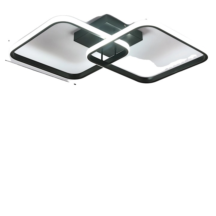 LED плафониера 23W димируема дистанционно алуминий 7x12m A5317L