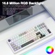 Безжична механична клавиатура AULA F99, персонализирана клавиатура Tri-Mode BT5.0/2.4GHz/USB-C, предварително смазани линейни превключватели, геймърска клавиатура с RGB подсветка за PC/таблет/PS/Xbox