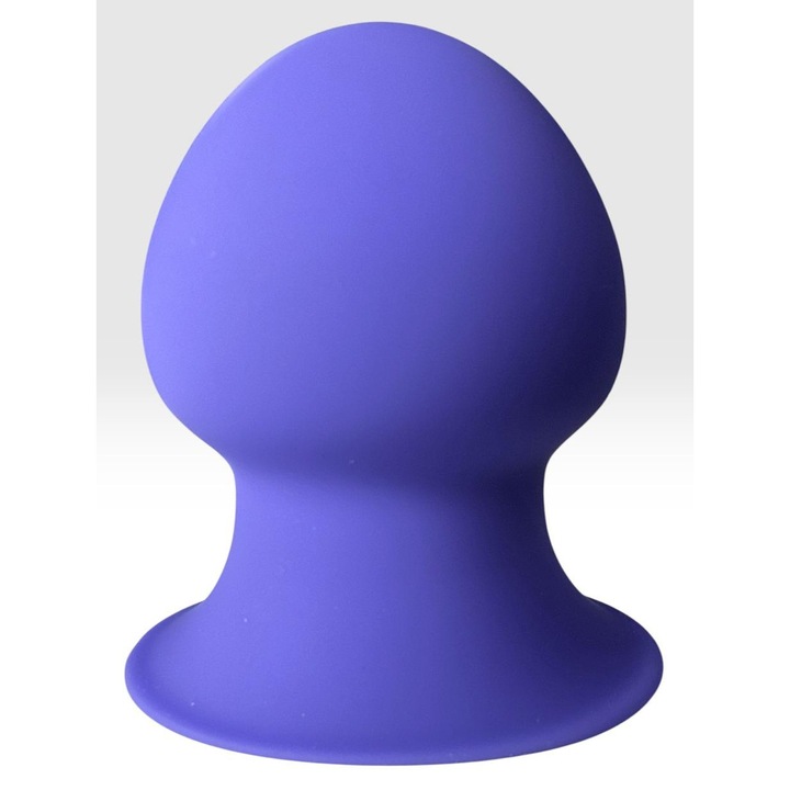 Pompa vaginală, violet, compactă, USB reincarcabilă, design ergonomic, 3x2.5 inch