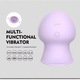 Pompa vaginală, violet, compactă, USB reincarcabilă, design ergonomic, 3x2.5 inch