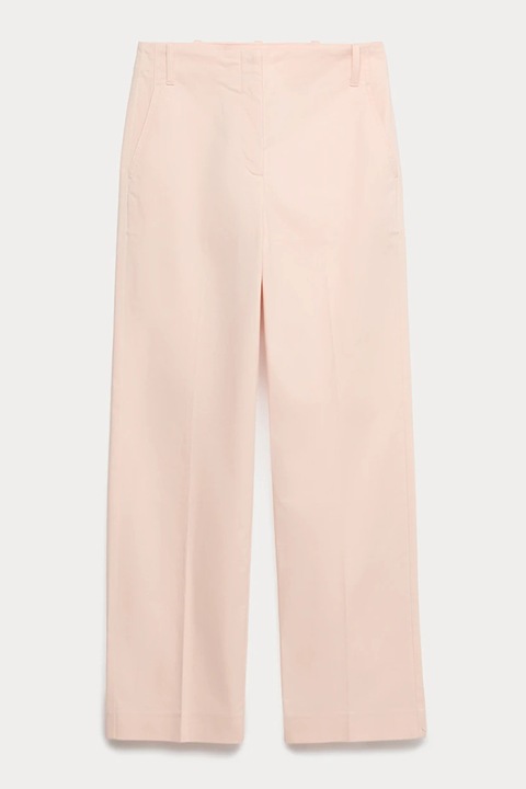 Marks & Spencer, Pantaloni drepti cu pliuri, Nude rose
