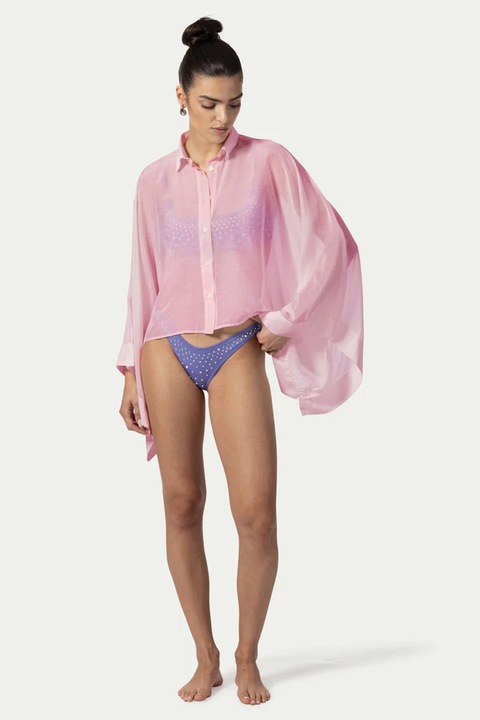 Paramidonna, Selyemtartalmú strandfelső, Pasztellrózsaszín