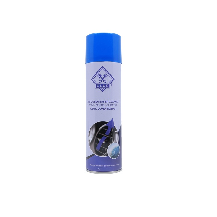 Spuma Curatare Aer Conditionat Auto CLUE, 500ml - Dezinfectant si Eliminare Mirosuri Neplacute