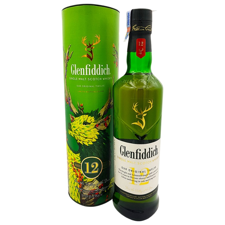 Whisky Glenfiddich Limited Edition Design 12 ani 40% 0.7L