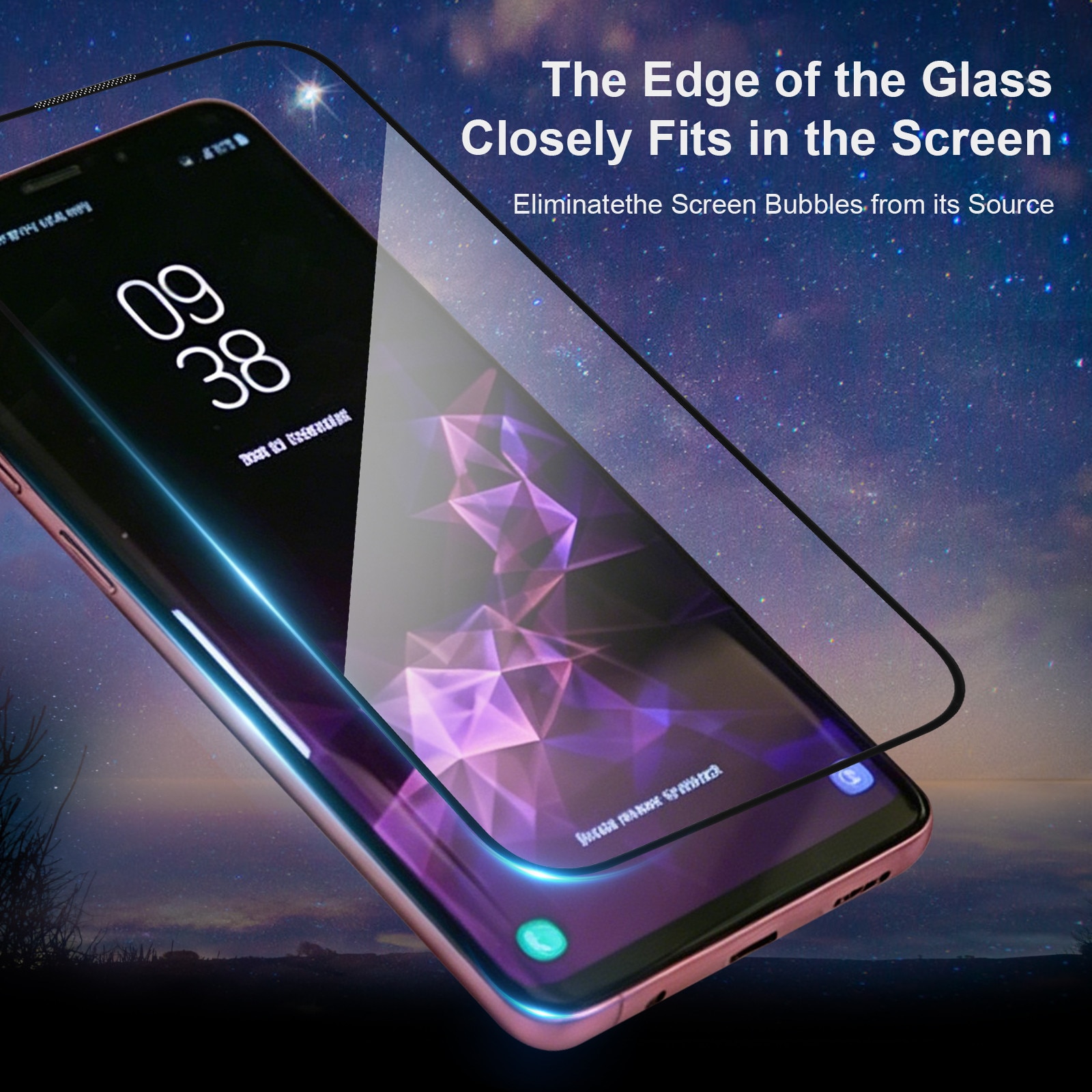 XWK® Folie protectie telefon 9h, sticla securizata, transparenta, antisoc, pentru Samsung S22/S23