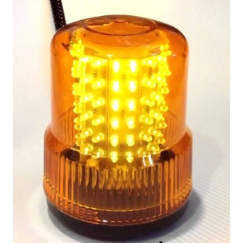 Girofar Led Portocaliu 12v cu talpa magnetica Girofar Led Portocaliu 12v cu talpa magnetica