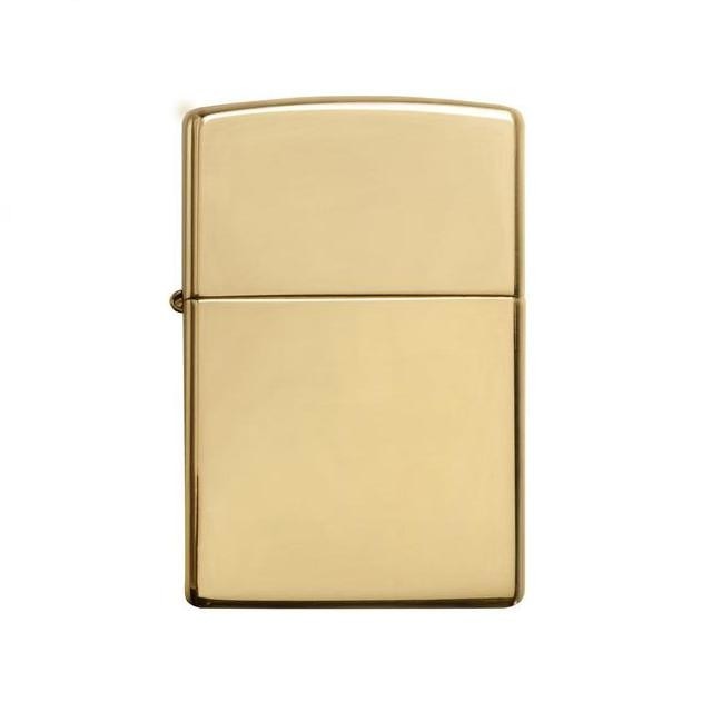 Bricheta Zippo High Polish Brass Armor