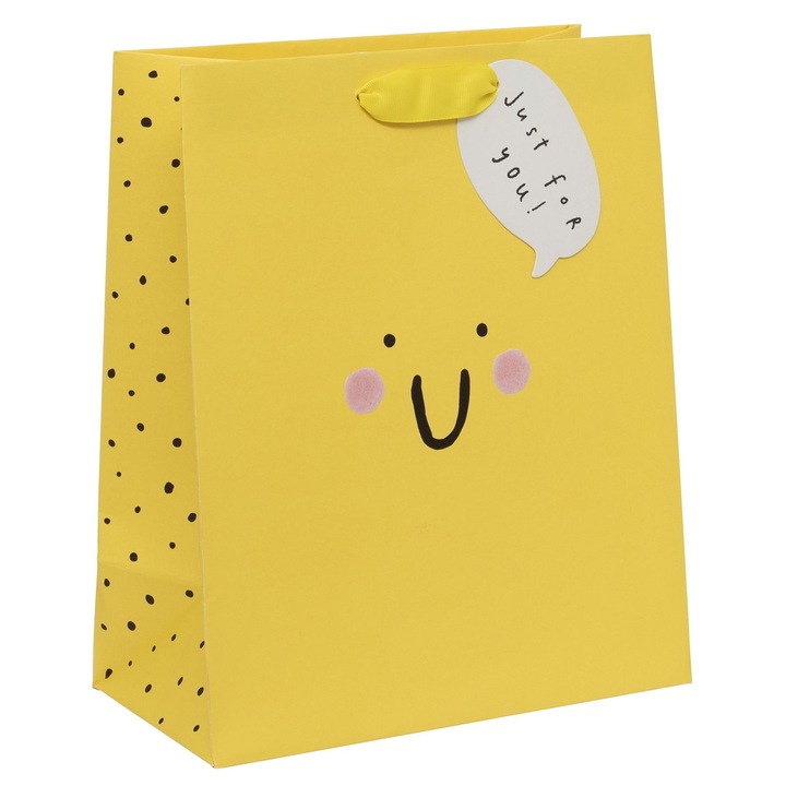 Punga de cadou - Juniors - Cheeky Chops - Large Bag, Cu model, 31.5 x 26 cm
