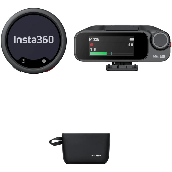 Microfon Insta360 Mic Pro (1 TX + 1 RX)
