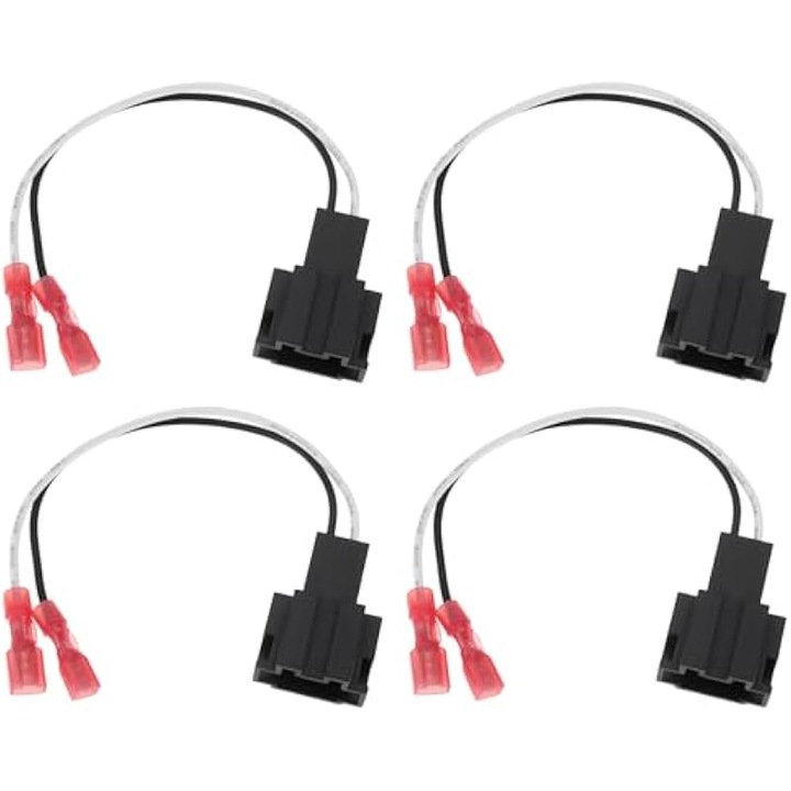 4 db autós hangszóró kábel adapter készlet, kompatibilis Mercedes, többszínű