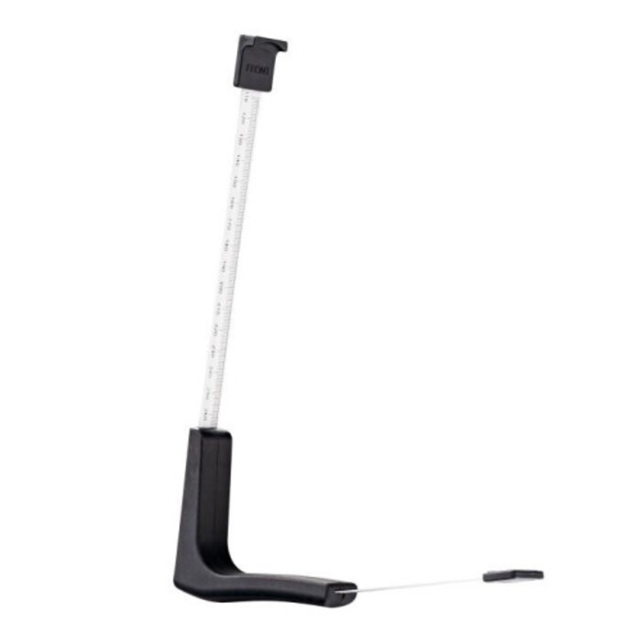 Rigla de masurare pantofi si picior, negru, 1 buc