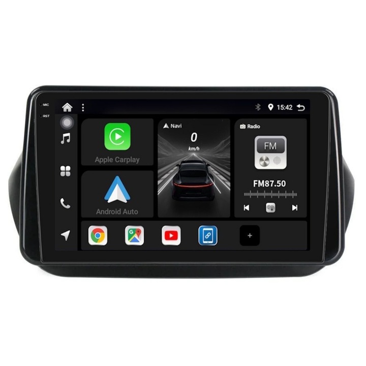 Navigatie Digital IQ Fiat Fiorino 2007-2021 2K 8GB 128GB 8 CORE