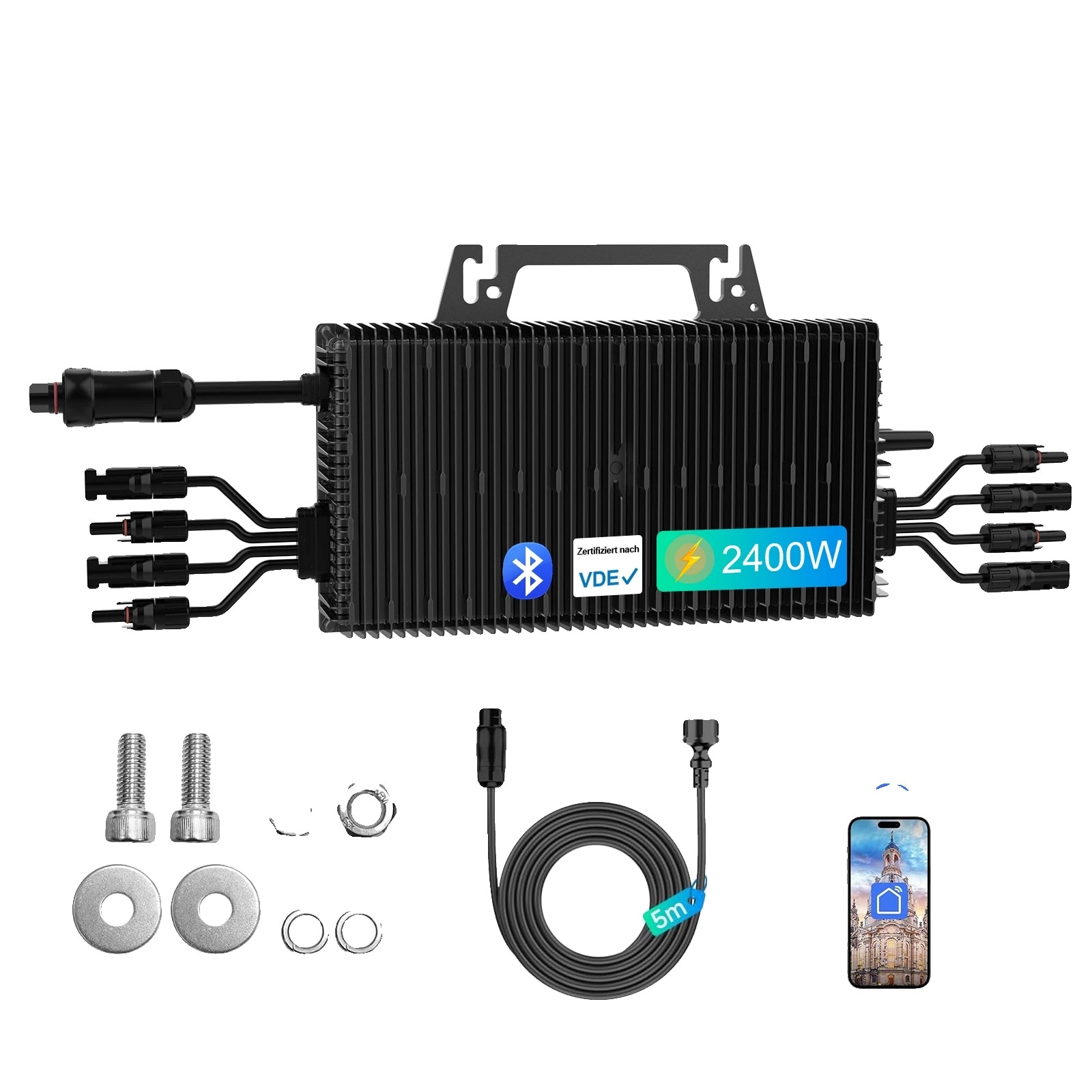 Microinverter WiFi, personalizabil, compact, 7.2kg - eMAG.ro