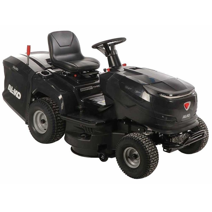 Fűnyíró traktor, Hidrosztatikus meghajtás, 16 LE teljesítmény, 250 l gyűjtőkosár, Vágási magasság 30-90 mm, Vágási szélesség 86 cm