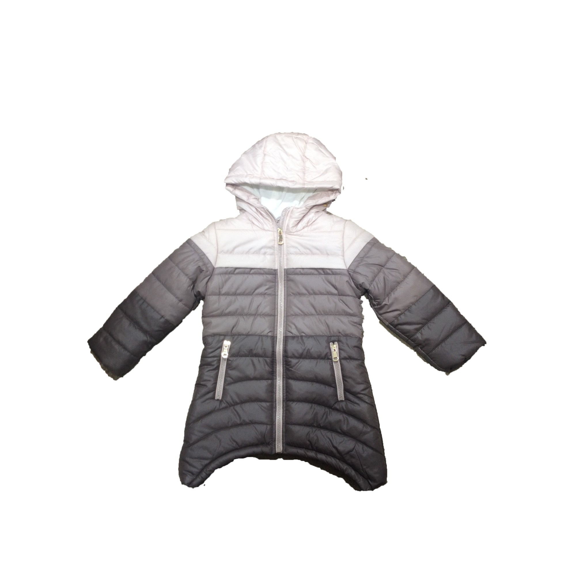 Geaca fete cu gluga, Glo-Story Girls Collection, Crem