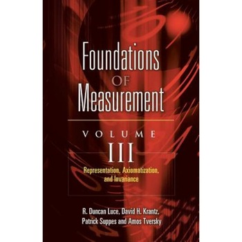Representation, Axiomatization, and Invariance, R. Duncan Luce (Author) Representation, Axiomatization, and Invariance, R. Duncan Luce (Author)