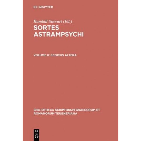 Sortes Astrampsychi, Randall Stewart (Editor)