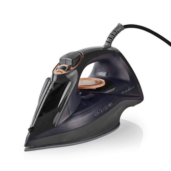 Fier de calcat Nedis IRONSS1000 0.260 Litri 2400W Black