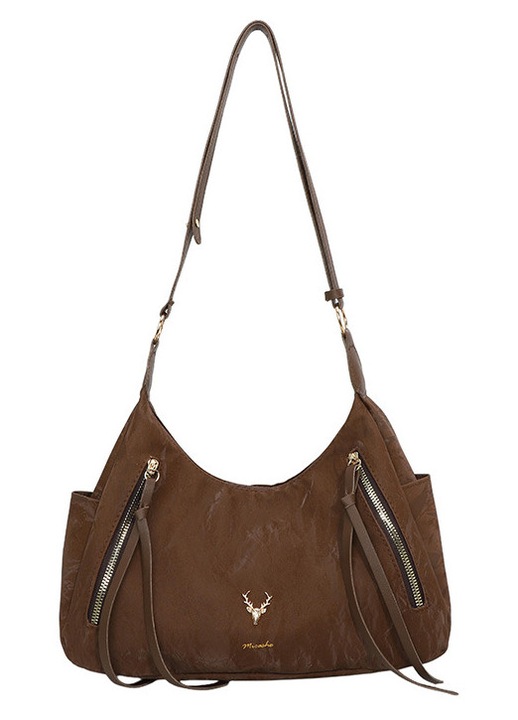 Női Hobo Crossbody Táska, Nagy Kapacitású Válltáska Munkához, Utazáshoz és Mindennapi Használatra, Bézs