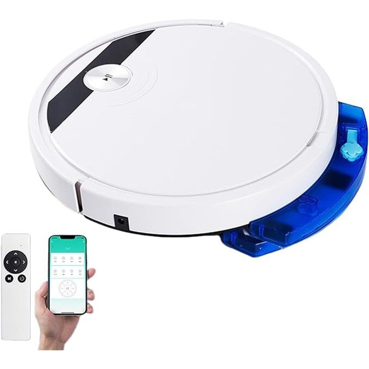 Aspirator robot multifunctional 1800Pa alb 2000mAh