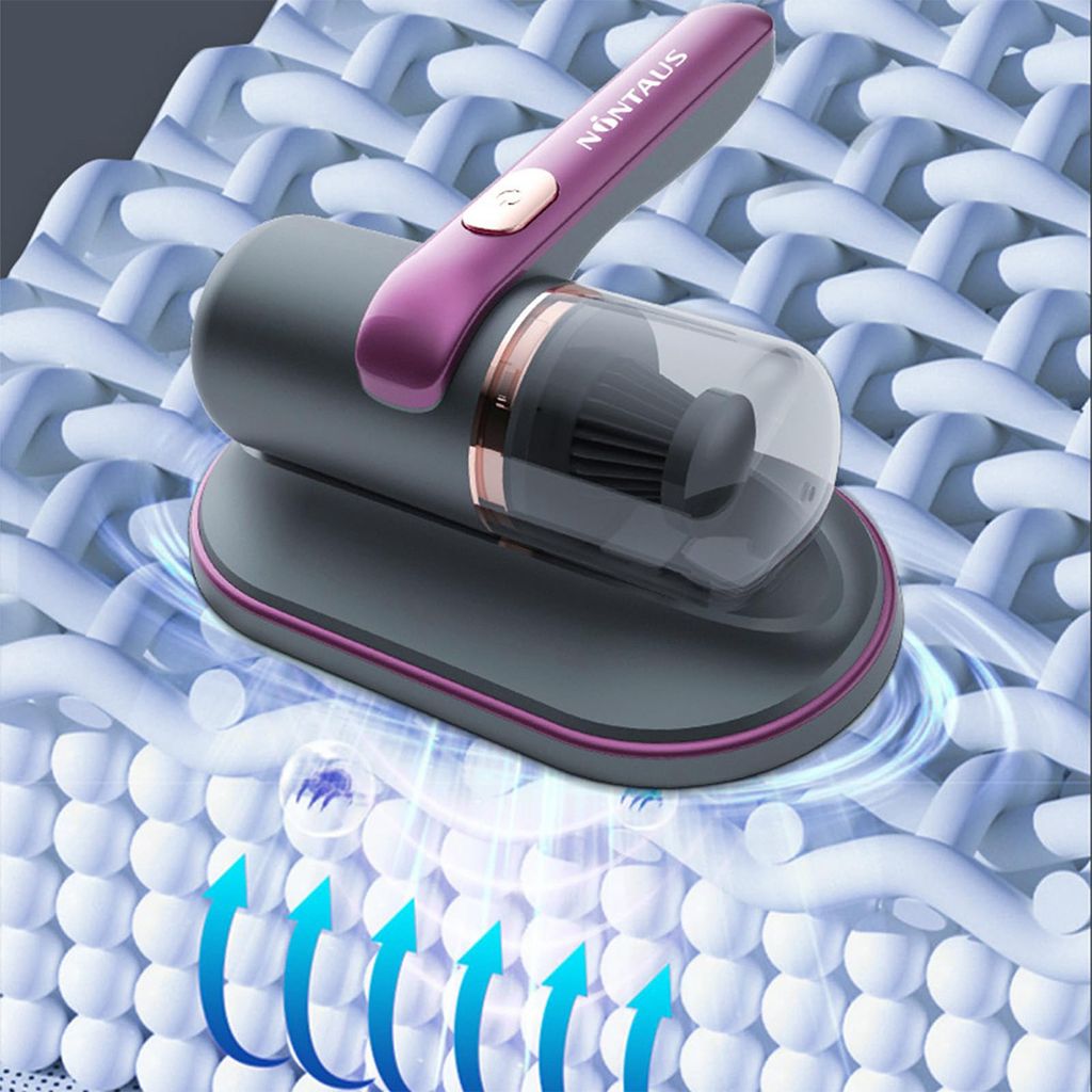 Aspirator fara fir pentru saltea, indepartare acarieni, UV-C, putere mare de aspirare