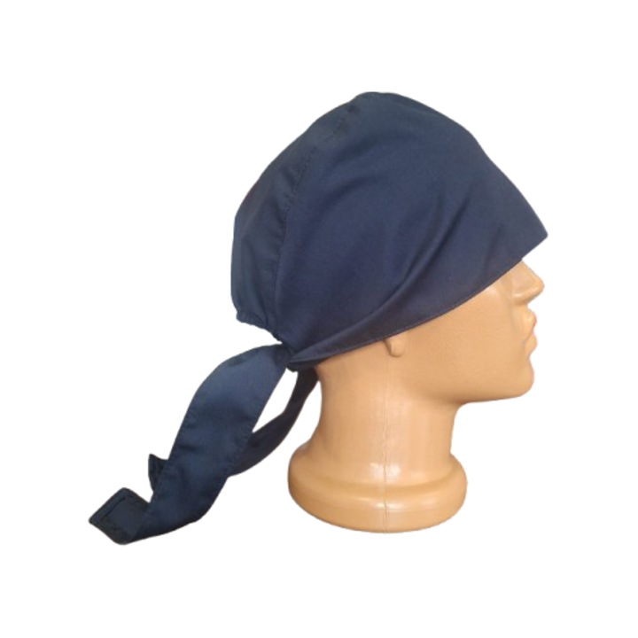 Boneta medicala inalta, Tercot, Bleumarin inchis, Marime universala