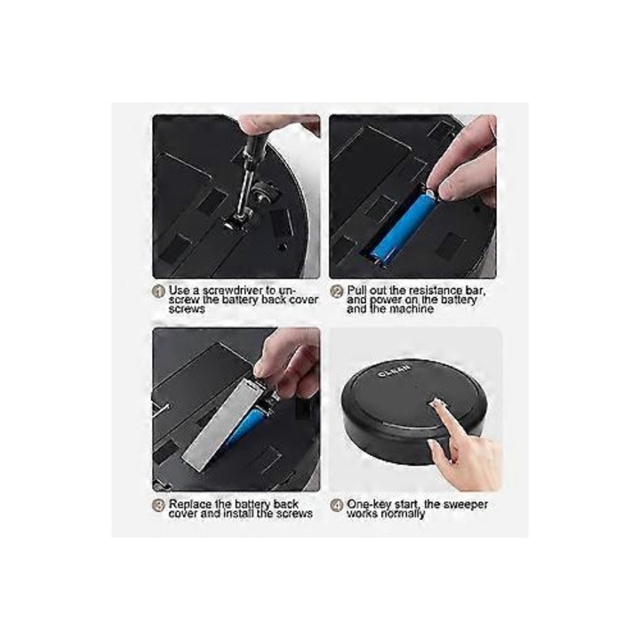 Прахосмукачка 2 в 1, USB зареждане, компактна, безшумна, многоцветна, променливи размери
