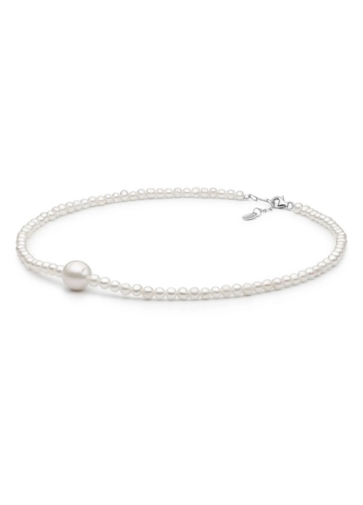 Colier argint cu perle naturale - Noblesse