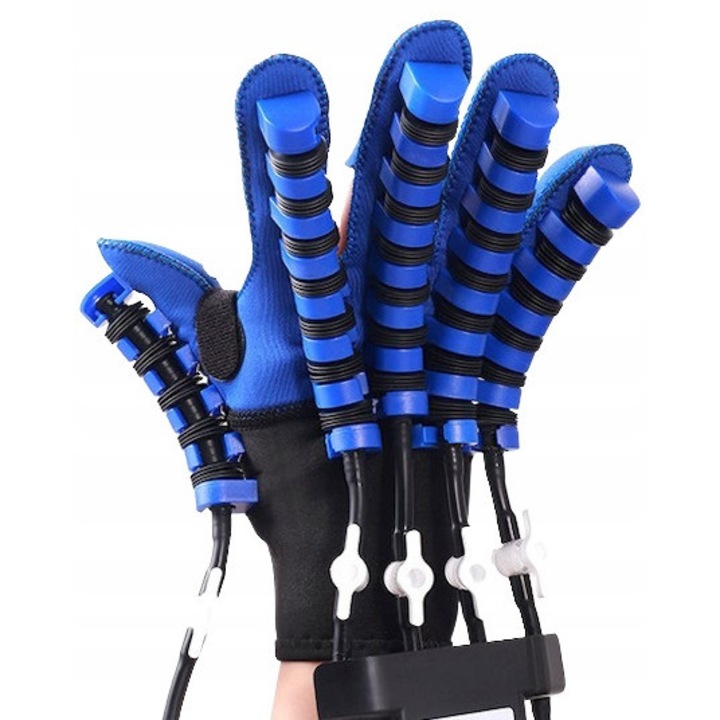 Rehabilitációs kesztyű stroke (AVC) után – hemiplegia – jobb kéz edzésére