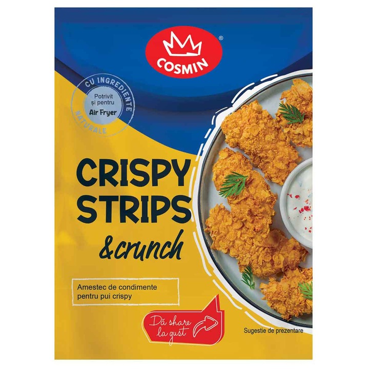 Amestec de condimente pentru Pui Crispy Strips, Cosmin, 20g