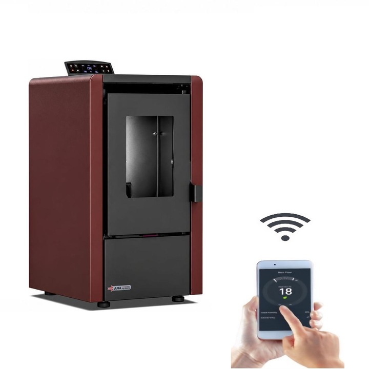Soba semineu pe peleti 6.5kw ANA BORDEAUX