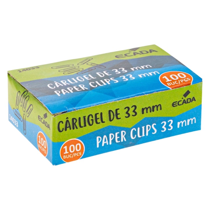 Agrafe hartie 33 mm ECADA