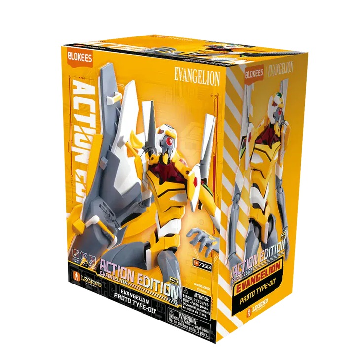 Figurina BLOKEES Evangelion Proto +14 ani