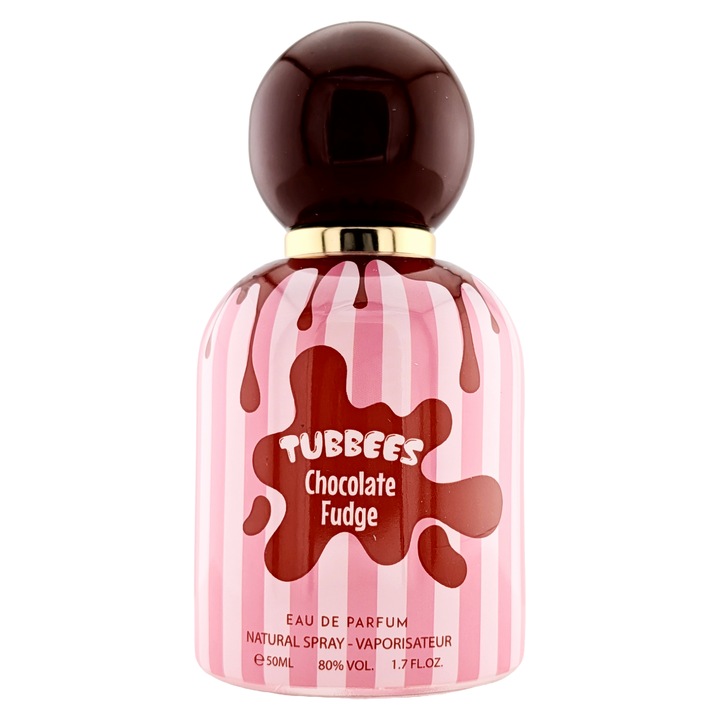 Apa de Parfum Tubbees Chocolate Fudge, Unisex, 50 ml