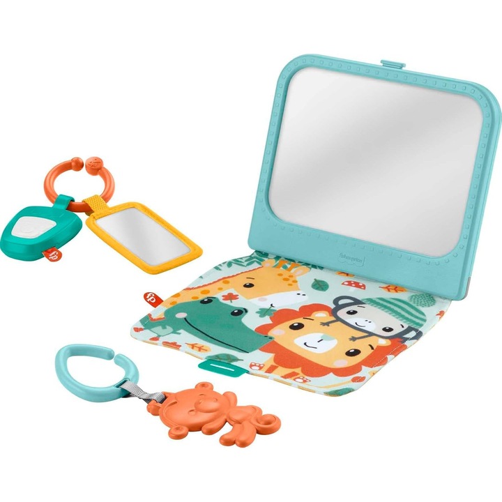 Комплект интерактивни играчки Fisher-Price Look & Listen огледало за играчка 0+ месеца
