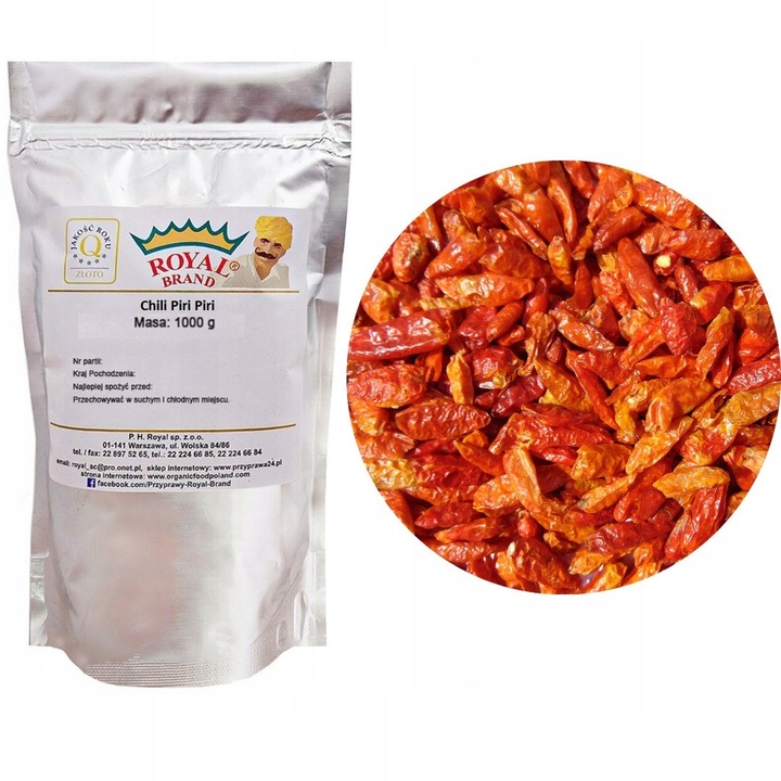 Chilli pastai intregi Birdeye Peperoncino Piri Piri 1Kg