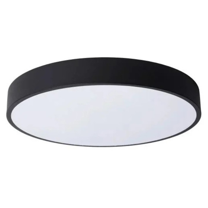 Re-Bloom - Кръгла LED плафониера с диаметър 39.5 см с вграден LED 24W/2700K, димируема в 3 степени чрез стенен прекъсвач, акрилен капак и метална рамка, бял цвят