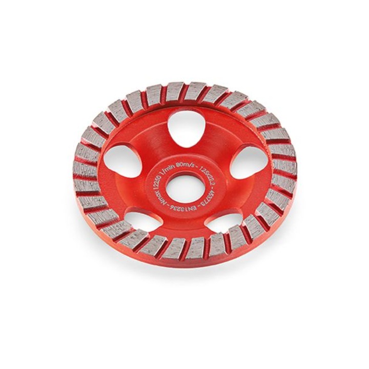 Disc diamantat Flex 453773, Turbo-F-Jet II D125x22.2, pentru granit, marmura, beton, 125 mm