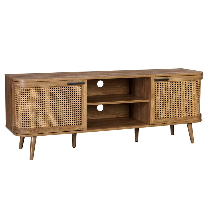 Comoda TV Liberta Physiko 150x39x56cm alb