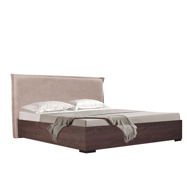 Nuez Pat Dublu 162X202X120 (Pentru Saltea 160X200Cm) Nuc LIBERTA