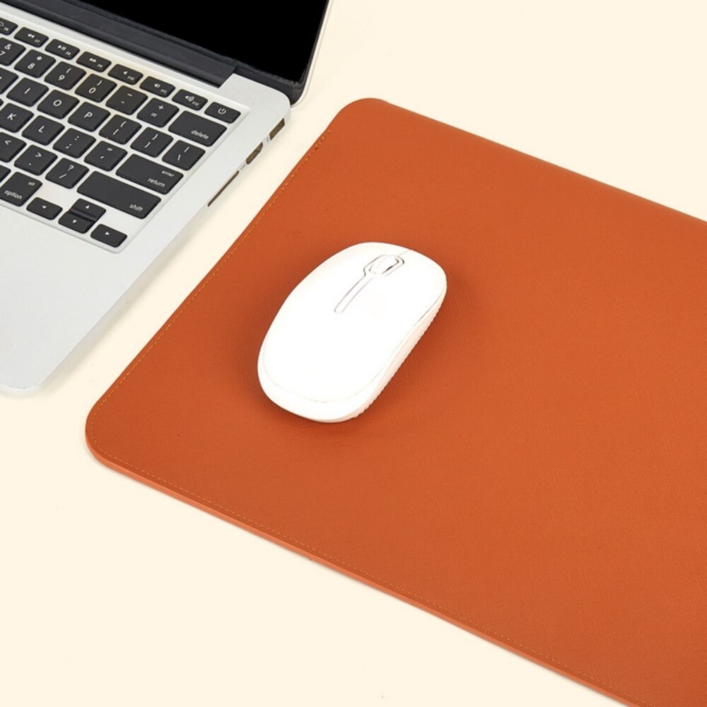 Husa de protectie pentru MacBook Air de 16 inci, cu inchidere magnetica, antiderapanta si rezistenta la uzura, cu dubla functionalitate (husa de protectie/suport pentru mouse), maro
