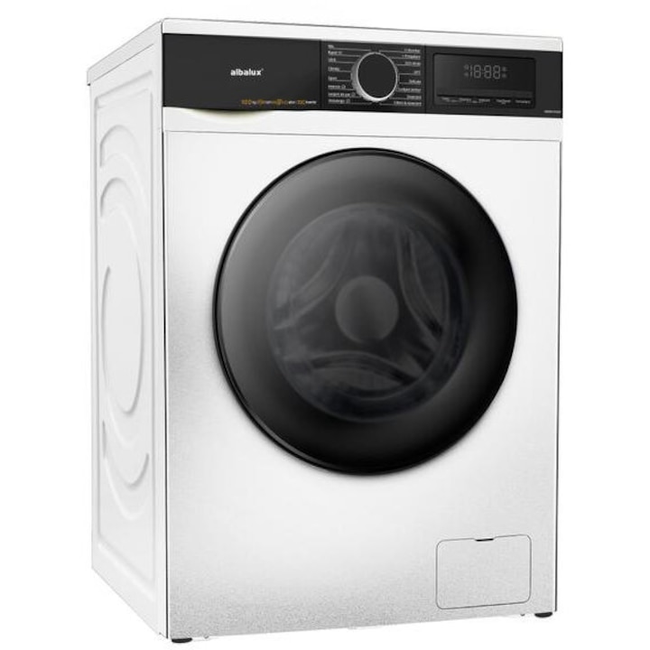 AXEWI141081 - Masina de spalat rufe, 10 kg, 1400 rpm, Clasa E, Display LED, Alb