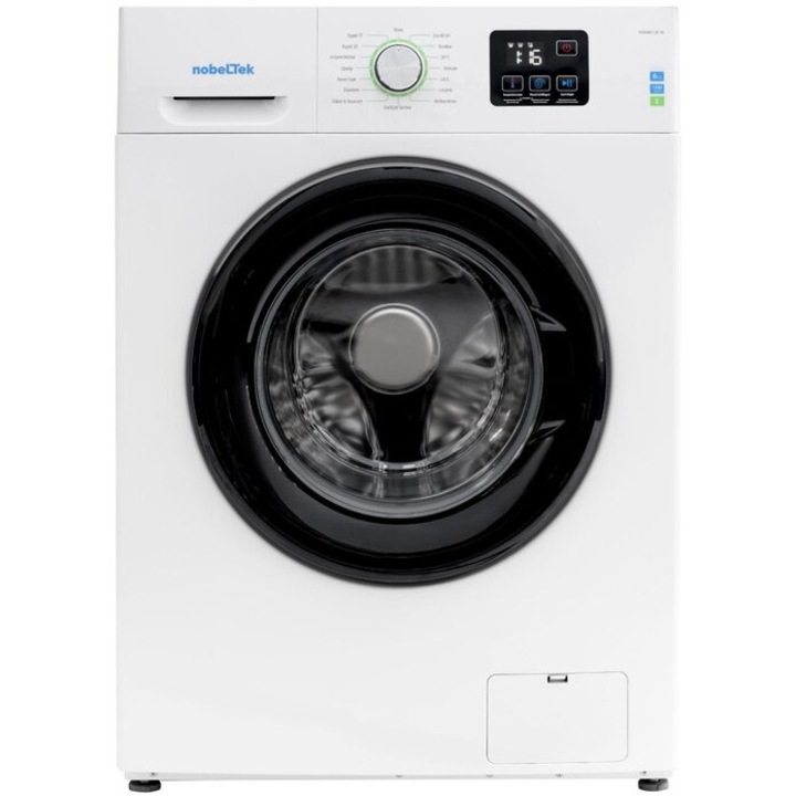 NWM612E-W Capacitate 6KG 1200RPM 16 Programe Functie Curatare Tambur Clasa E Alb