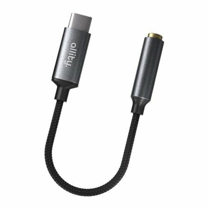 Allity ABA-200 USB 3.0 adapter 3.5mm jackhez Szürke