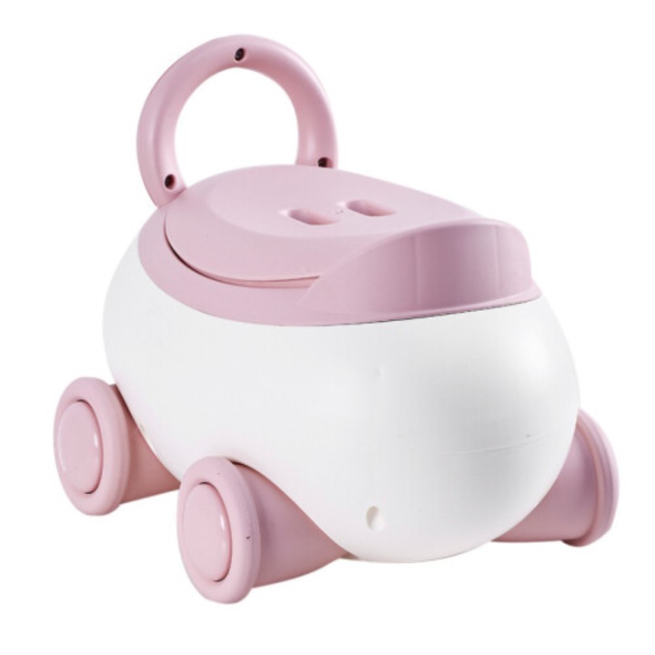 Bili gyermek WC belső vödörrel, fehér