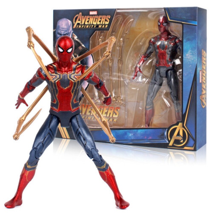 Figurine set Avengers Hulk Spiderman Hawkeye multicolor