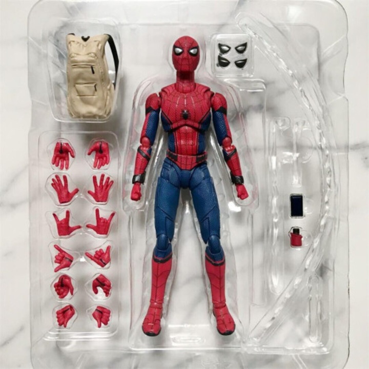 Figurina SpiderMan Homecoming, 15cm, mobila