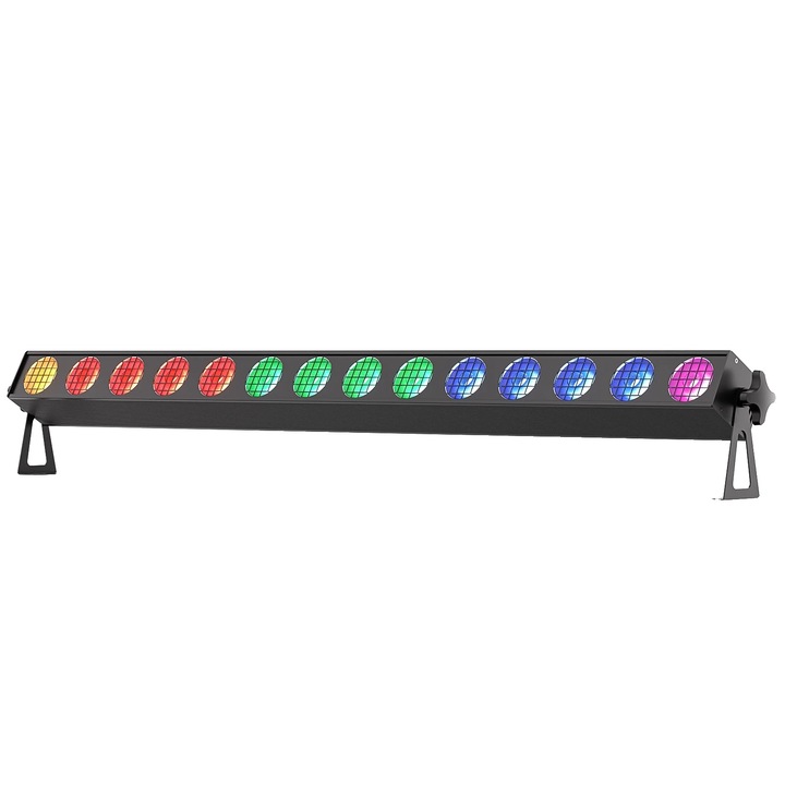 LED RGBW COB projektor, DMX vezérlés, alumínium, 25° sugárzási szög, 249-2000 lumen, EU csatlakozó
