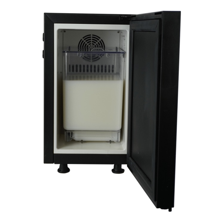 Racitor de lapte Combi, incluzând recipient de lapte 4, 5l, negru, 220x450x376mm