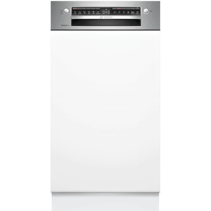 Bosch SPI4HMS13E beépíthető mosogatógép, 10 teríték, 6 program, D energiaosztály, Home Connect, DosageAssist, Vario Flex, Gyermekzár